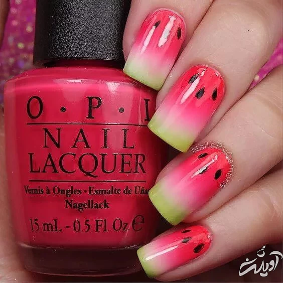 مدل لاک ناخن مخصوص شب یلدا